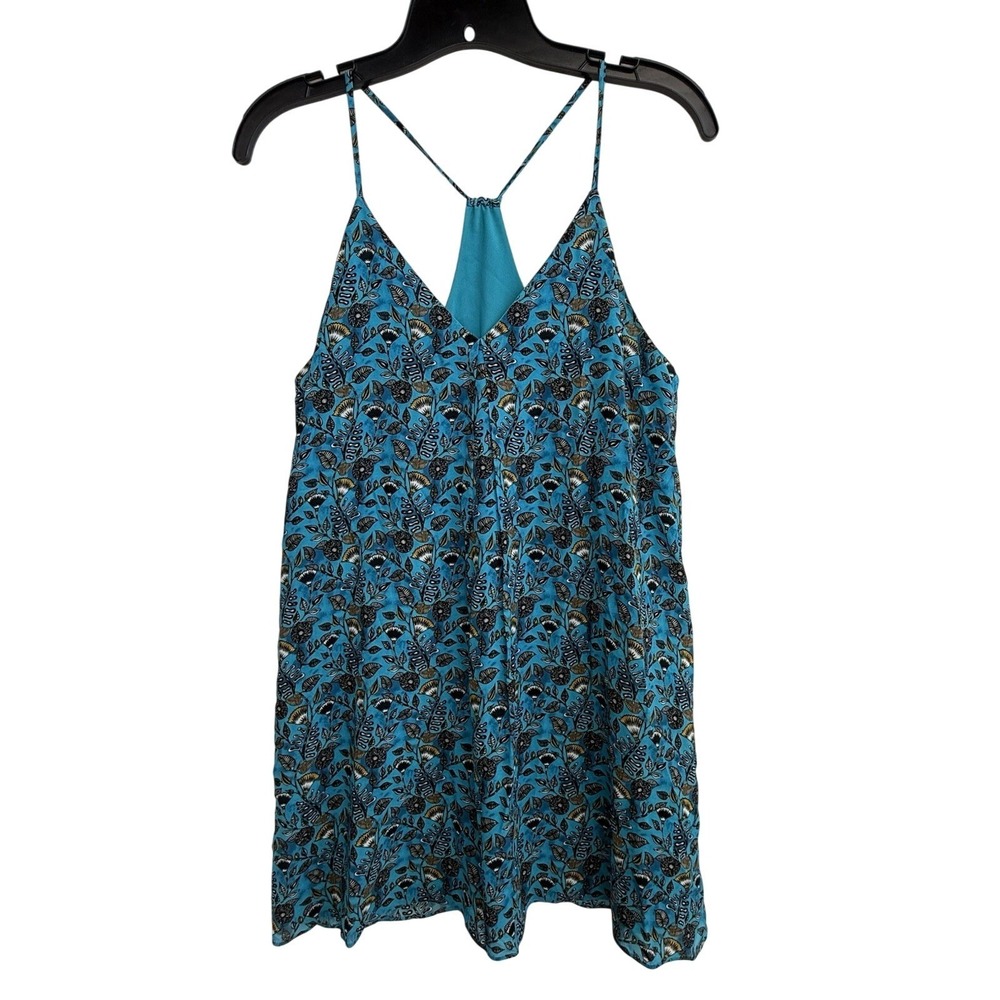Alice + Olivia Silk Mini Dress‎ Size XS Blue